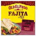 Old El Paso Roasted Tomato & Pepper Fajita Kit 500g I[hGp\ [Xgg}gybp[ t@q[^ Lbg 500g