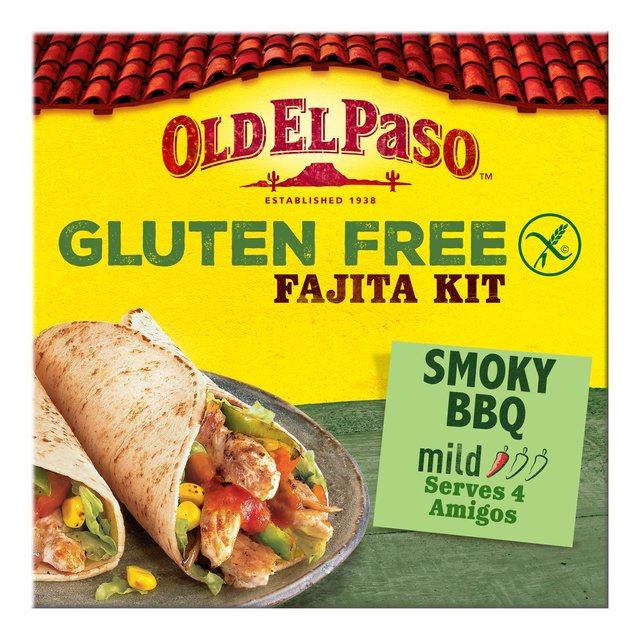 Old El Paso Gluten Free Smoky BBQ Fajita Kit 462g オールドエルパソ グルテンフリー スモーキーBBQファヒータ キット 462g