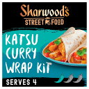 Sharwoods Japanese Katsu Curry Wrap Kit 456g シャーウッド ジャパニーズカツカレーラップキット 456g