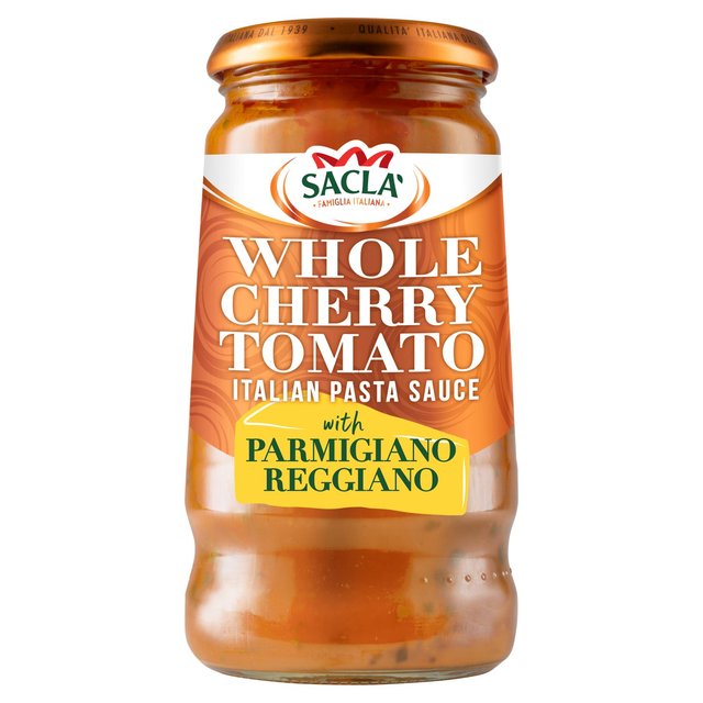Sacla' Whole Cherry Tomato & Parmesan Pasta Sauce 350g TN `F[g}gƃpŨpX^\[X 350g