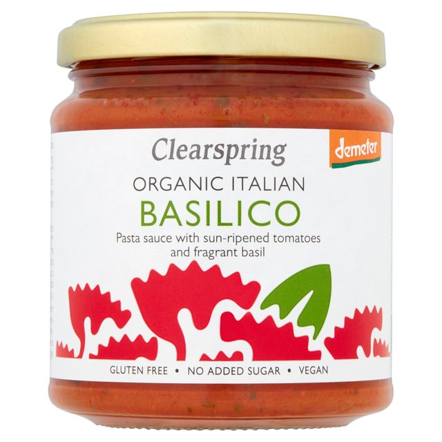 Clearspring Demeter Basilico Pasta Sauce 300g NAXvOEf^[ oWRpX^\[X 300g