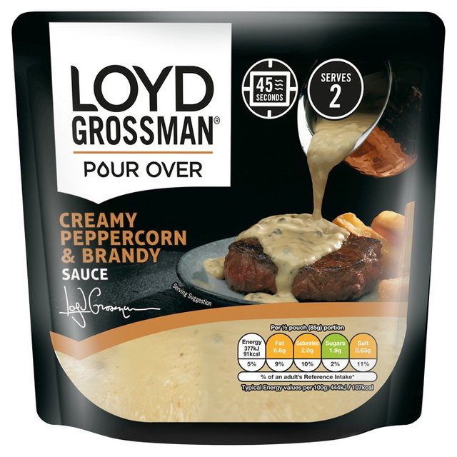 Loyd Grossman Peppercorn Sauce 170g ChOX} ybp[R[\[X 170g