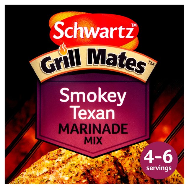 Schwartz Grill Mates Smokey Texan Sachet 30g シュワルツ グリルメイト スモーキーテキサン 小袋 30g 1