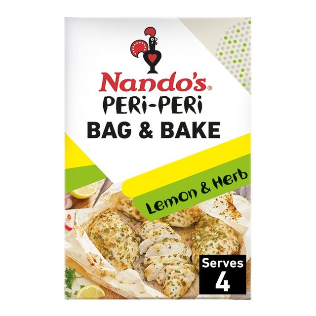 楽天shop ukNando's Bag & Bake Lemon & Herb 20g ナンドーズ バッグ＆ベイク レモン＆ハーブ 20g