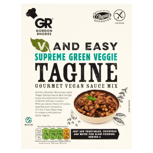 Gordon Rhodes V & Easy Supreme Green Veggie Tagine 75g S[h [hX V&C[W[ Vv[ O[xW^W 75g
