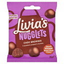 Livia's Nugglets Raw Choc Brownie 35g リヴィアズ ナグレット 生チョコブラウニー 35g