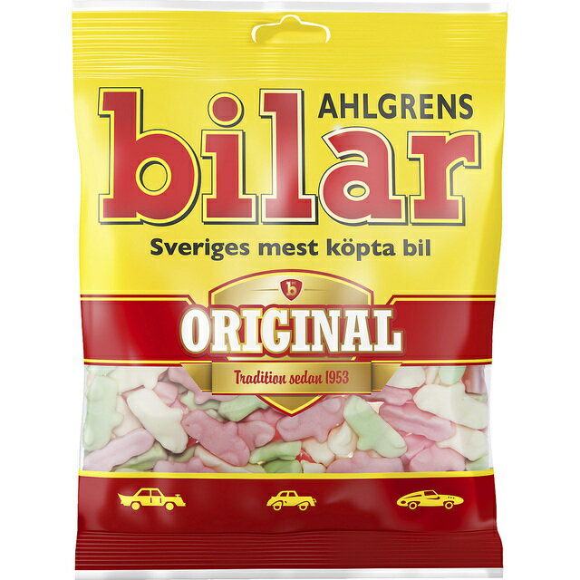 Ahlgrens Bilar Soft Chewy Marshmallow Cars 125g Ahlgrens Bilar \tg`[C[ }V}J[Y 125g