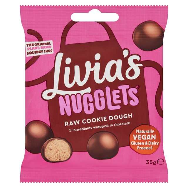 Livia's Nugglets Raw Cookie Dough 35g BÃiObg NbL[n 35g