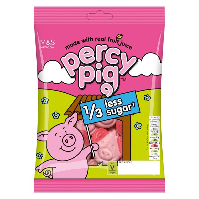 M&S Percy Pig Sugar Reduced 150g M&S p[V[sbO VK[f[X 150g