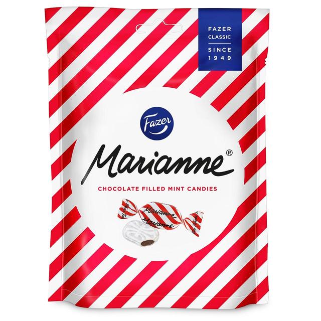 Fazer Marianne Chocolate Filled Mint Candies 120g フェイザー マリアンヌ チョコレート入りミントキャンディー 120g
