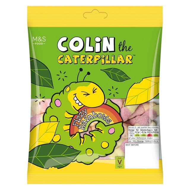 M&S Colin The Caterpillar Fizzy Rainbows 150g M&S Colin The Caterpillar tBW[C{[ 150g