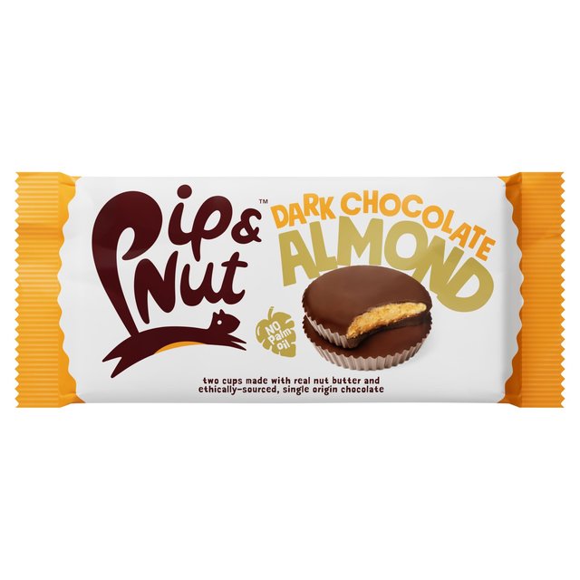 Pip & Nut Dark Chocolate Almond Butter Cups 34g sbvibc _[N`R[gA[ho^[Jbv 34g