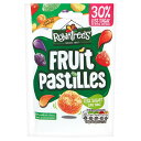 Rowntree's Fruit Pastilles 30% Reduced Sugar Sweets Sharing Bag 110g ロート製薬 フルーツパスティル 糖質30%オフ スイーツ シェアリングバッグ 110g