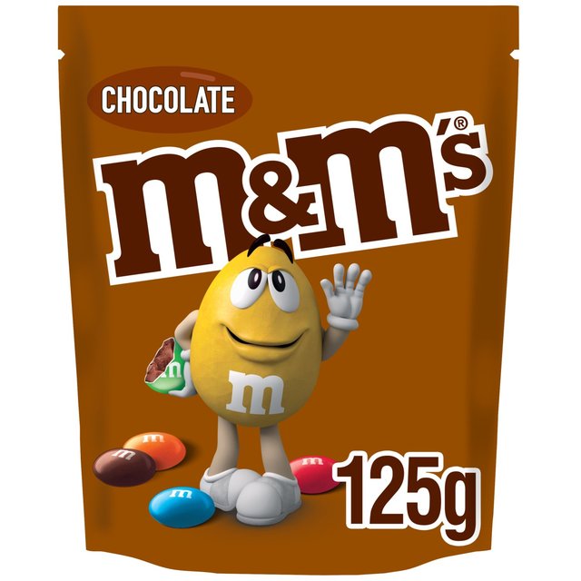 M&M's Chocolate Pouch Bag 125g M&M'sチョコレートパウチバッグ 125g