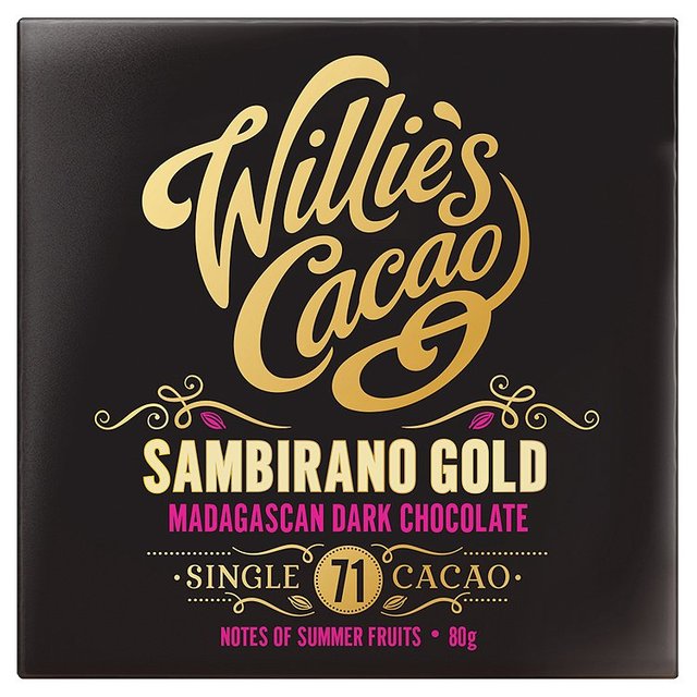 Willie's Cacao Madagascan Gold Dark Chocolate 71% 80g EB[Y JJI }_KXJ S[h_[N `R[g 71% 80g