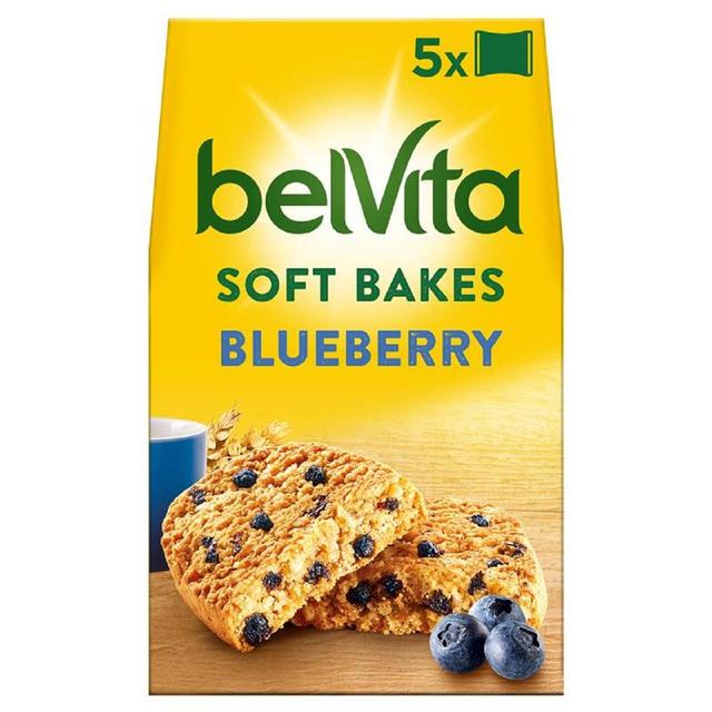 楽天shop ukBelvita Breakfast Biscuits Soft Bakes Filled Blueberry 250g ベルビータ ブレックファスト ビスケット ソフトベイク フィルド ブルーベリー 250g