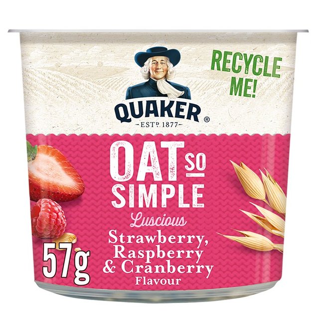 Quaker Oat So Simple Mixed Berries Porridge Pot 57g クエーカー オート So Simple ミックスベリー ポリッジ ポット 57g