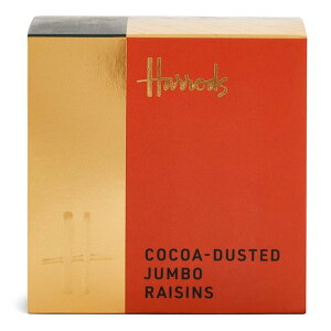 Harrods Cocoa Dusted Jumbo Raisins 100g ハロッズ ココアダスティングジャンボレーズン 100g