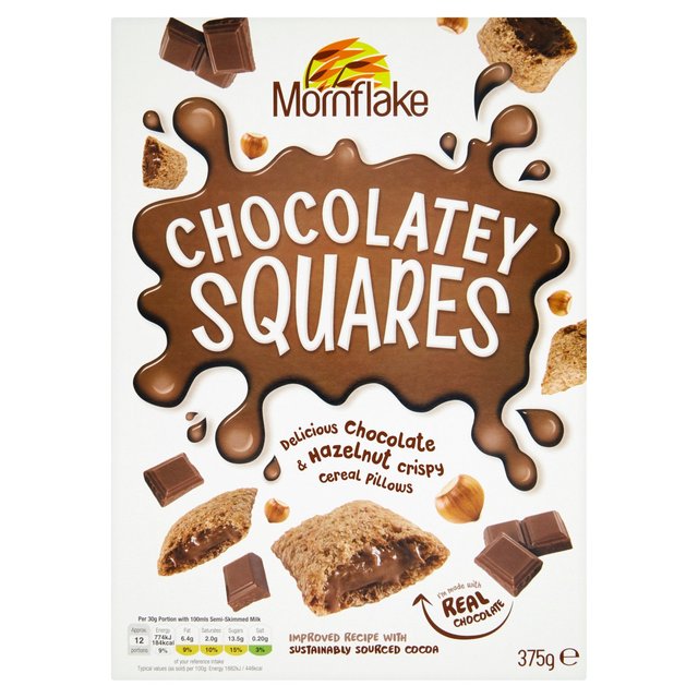 Mornflake Chocolatey Squares 375g [t[N VRg[ XNGA 375g