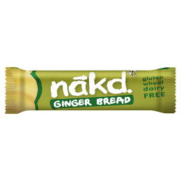 Nakd Ginger Bread Fruit & Nut Bar 35g Nakd ジンジャーブレッド フルーツ＆ナッツバー 35g