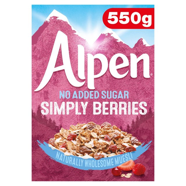 Alpen No Added Sugar Simply Berries 550g Ay YVv[x[ 550g