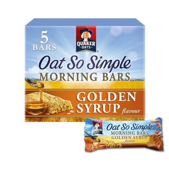 Quaker Oat So Simple Morning Bars Golden Syrup 35g x 5 per pack NG[J[ I[g\[Vv[jOo[ S[fVbv 35g x 5pbN