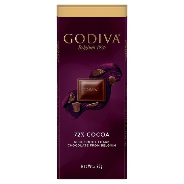 Godiva Pure Dark Chocolate 72% Cocoa Bar 90g SfBo sA_[N`R[g 72% JJIo[ 90g