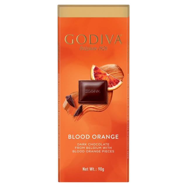 Godiva Pure Dark Chocolate & Blood Orange Bar 90g ゴディバ ピュアダークチョコレート＆ブラッドオレンジバー 90g