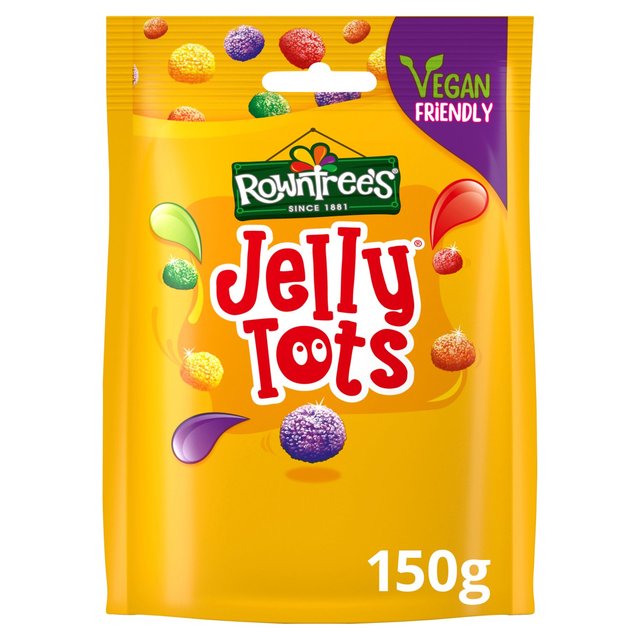 Rowntree 039 s Jelly Tots Sweets Sharing Bag 150g ロウントリーズ ジェリー トッツ スイーツ シェアリングバッグ 150g