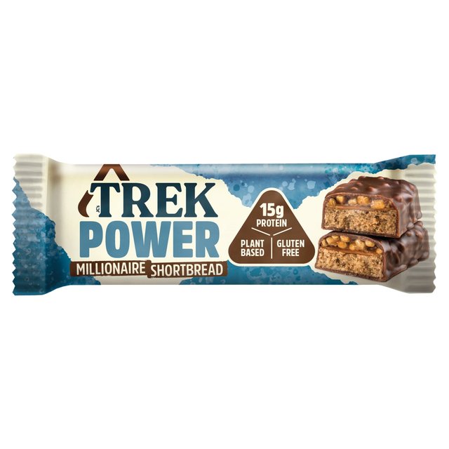 TREK POWER Millionaire Shortbread Protein Bar 55g g bNp[~IlAV[gubhveCo[ 55g