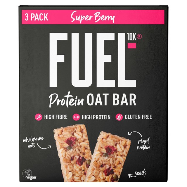 FUEL10K Superberry Oat Bar Multipack 3 x 45g FUEL10K スーパーベリーオートバー マルチパック 45g×3