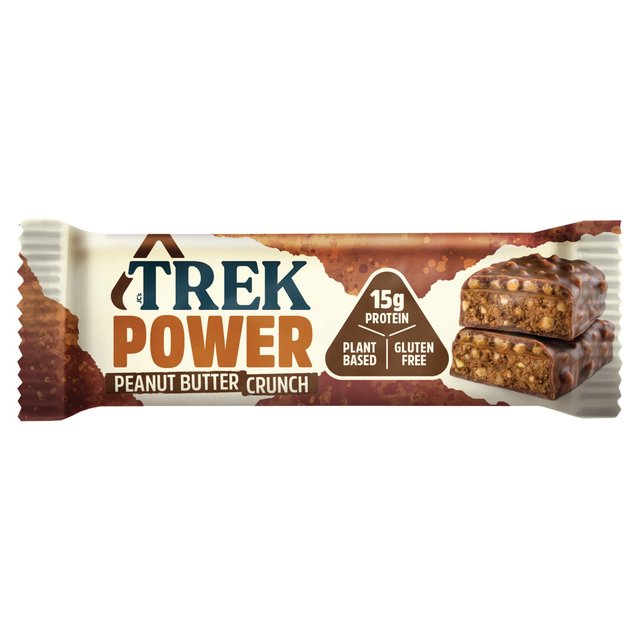 TREK POWER Peanut Butter Crunch Protein Bar 55g gbNp[ s[ico^[N` veCo[ 55g