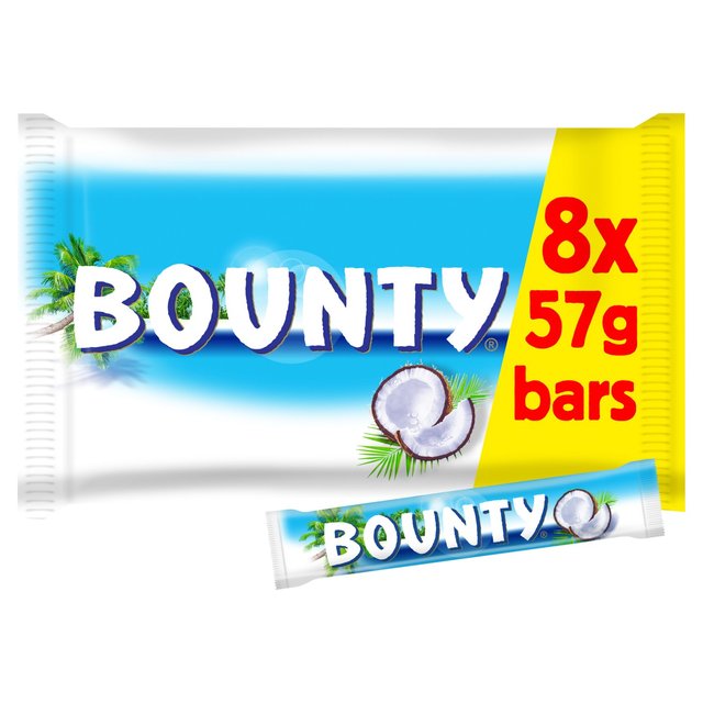 Bounty Coconut Milk Chocolate Duo Bars Multipack 8 x 57g Bounty RRibc~N`R[gfIo[ }`pbN 8{ 57g