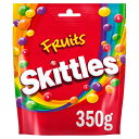 Skittles Fruits Sweets More to Share Pouch Bag 350g スキットルズ フルーツ・スイーツ モア・トゥ・シェア パウチバッグ 350g