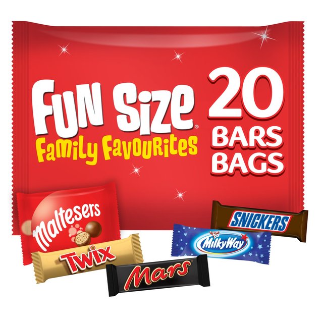 Mars Family Favourites Fun Size Multipack 358g }[X t@~[ tFCobg t@TCY }`pbN 358g