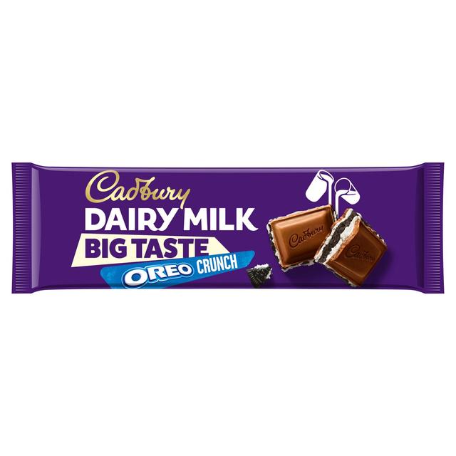 Cadbury Big Taste Oreo Crunch Chocolate Bar 300g Lho[ rbOeCXg IIN` `R[go[ 300g