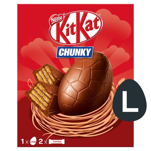 Nestle KitKat Chunky Large Easter Egg 260g ネスレ キットカット チャンキー ラージ イースターエッグ 260g
