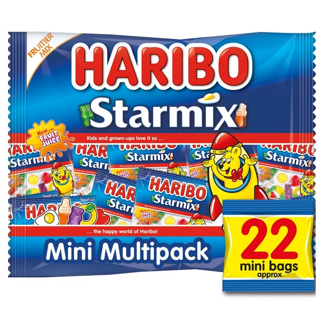 Haribo Starmix 22 Treatsize Mini Packs 352g n{EX^[~bNX 22g[gTCYE~jpbN 352g