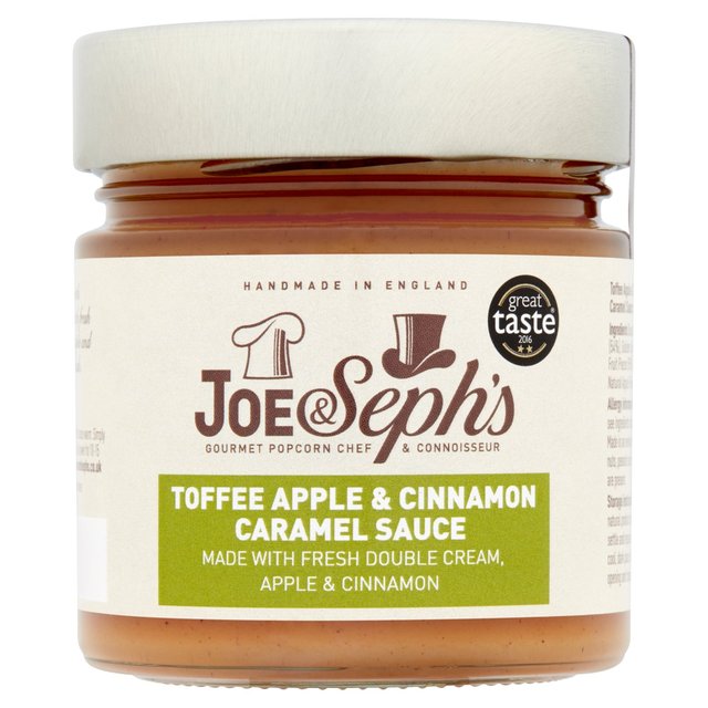 Joe & Seph's Toffee Apple & Cinnamon Caramel Sauce 230g ジョー＆セフズ タフィーアップル＆シナモンキャラメルソース 230g