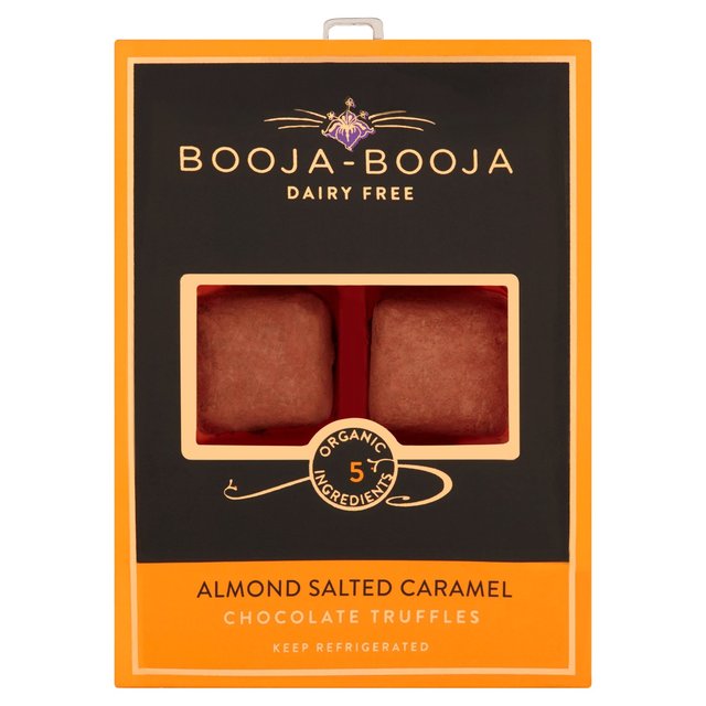 Booja Booja Almond Salted Caramel Chocolate Truffles 69g ブージャブージャ アーモンド塩キャラメル チョコレートトリュフ 69g