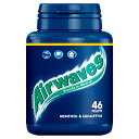 Wrigley's Airwaves Menthol & Eucalyptus Sugar Free Chewing Gum Bottle 46 per pack リグレーズ エアウェイブス メンソール＆ユーカリ シュガーフリー チューイングガム ボトル 1箱46個入り