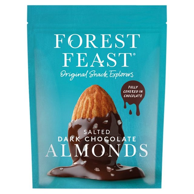 Forest Feast Salted Dark Chocolate Almonds 120g フォレストフィースト ソルテッドダークチョコレート アーモンド 120g 1