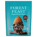 Forest Feast Salted Dark Chocolate Almonds 120g フォレストフィースト ソルテッドダークチョコレート アーモンド 120g