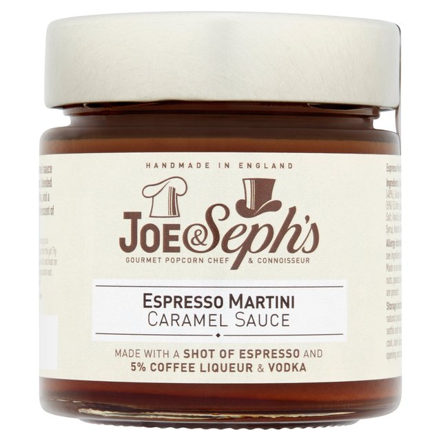 Joe & Seph's Espresso Martini Caramel Sauce 230g ジョー＆セフズ エスプレッソマティーニ キャラメルソース 230g