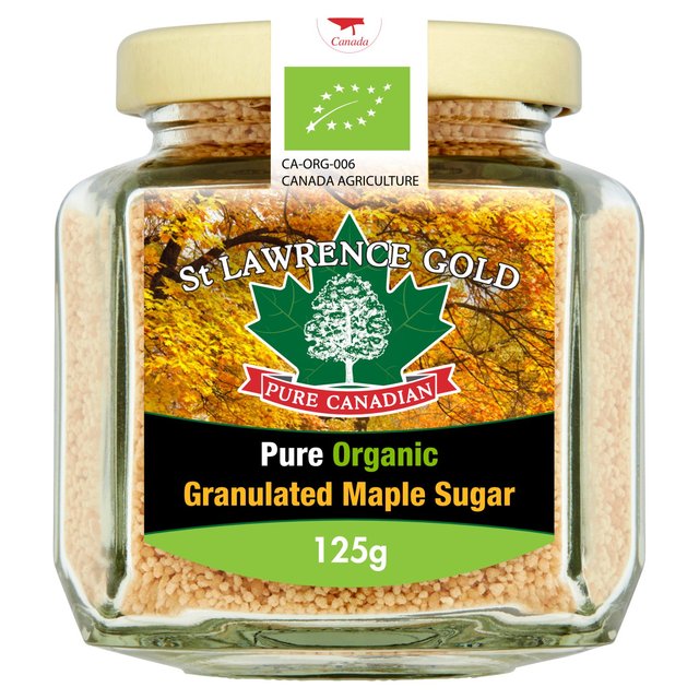 St Lawrence Gold Organic Pure Maple Sugar 125g セントローレンス ゴールド オーガニック ピュアメープルシュガー 125g