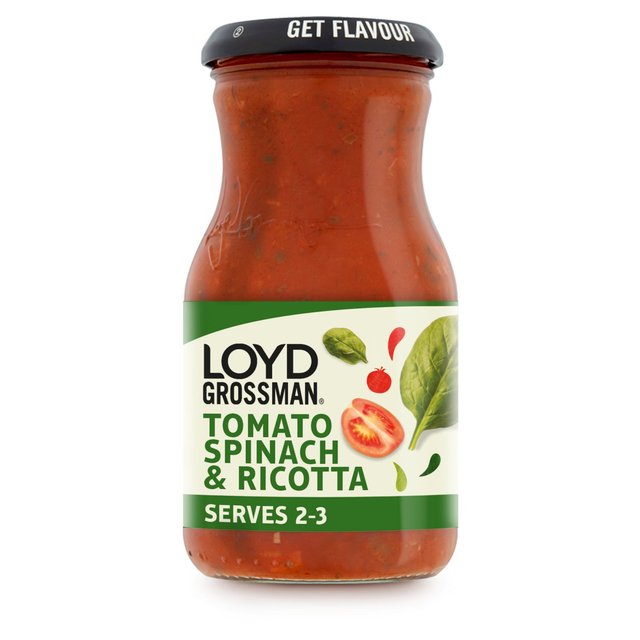 Loyd Grossman Tomato Spinach & Ricotta 350g ChEOX} g}gƂق񑐂ƃRb^ 350g