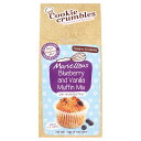 Cookie Crumbles Blueberry & Vanilla Muffin Mix 220g クッキークランブルス ブルーベリー＆バニラマフィンミックス 220g