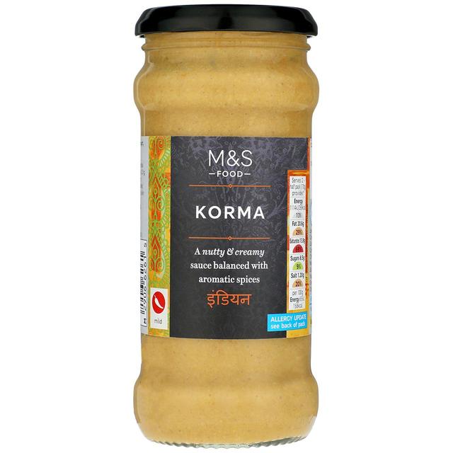 M&S Mild Korma Sauce 340g M&S }ChR}\[X 340g