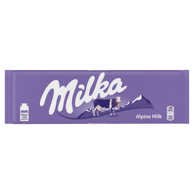 Milka Max Alpine Milk Chocolate Bar 270g ミルカ マックス アルパインミルクチョコレートバー 270g