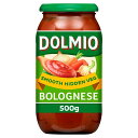 Dolmio Bolognese Smooth Vegetable Pasta Sauce 500g h~I {l[[ X[XxW^upX^\[X 500g